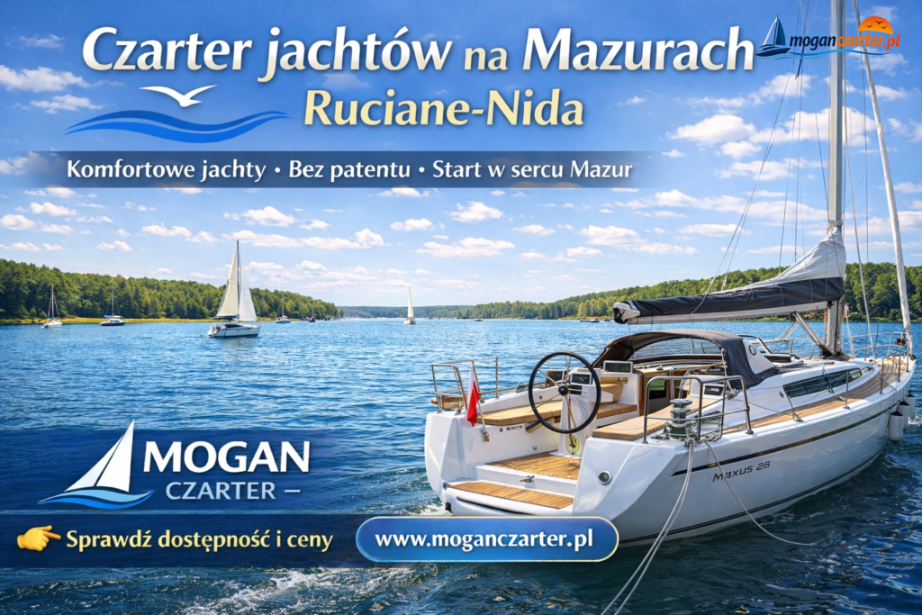 Czarter jachtu Mazury Ruciane-Nida