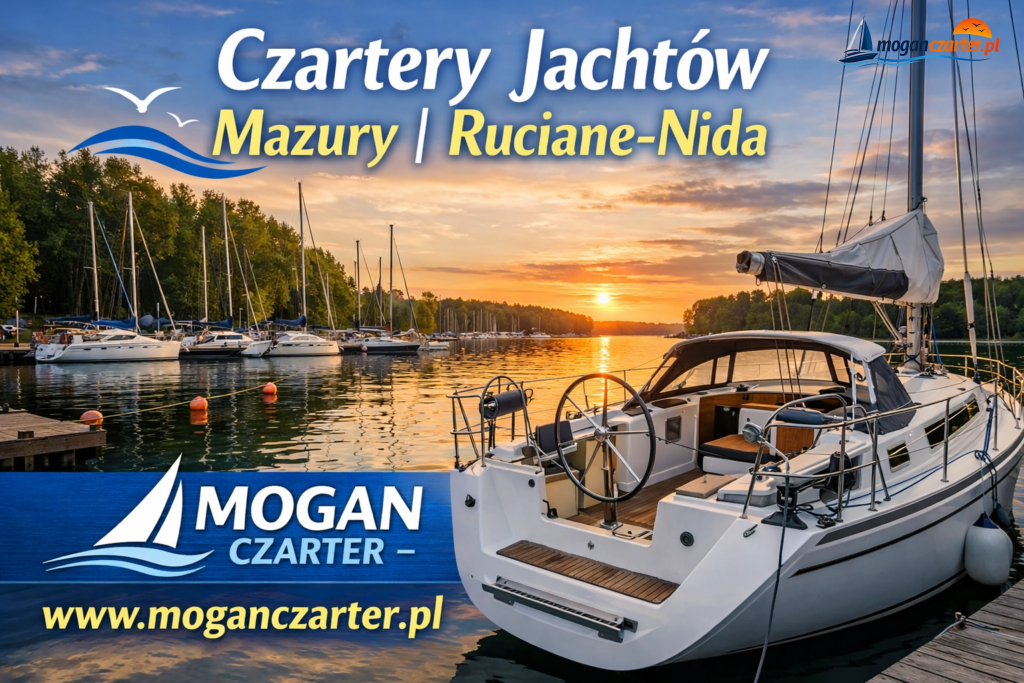 Mogan Czarter - Czarter jachtów na Mazurach Ruciane - Nida Jezioro Nidzkie