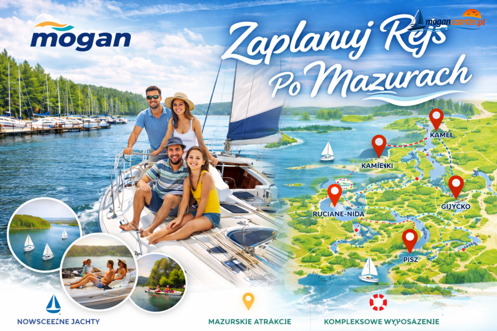 Zaplanuj rejs po Mazurach