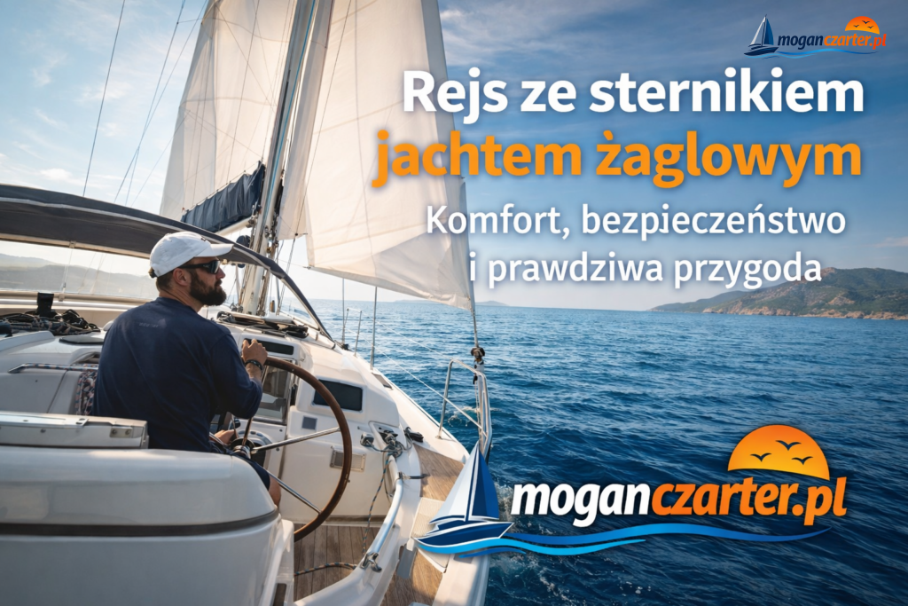 Rejs ze sternikiem jachtem żaglowym